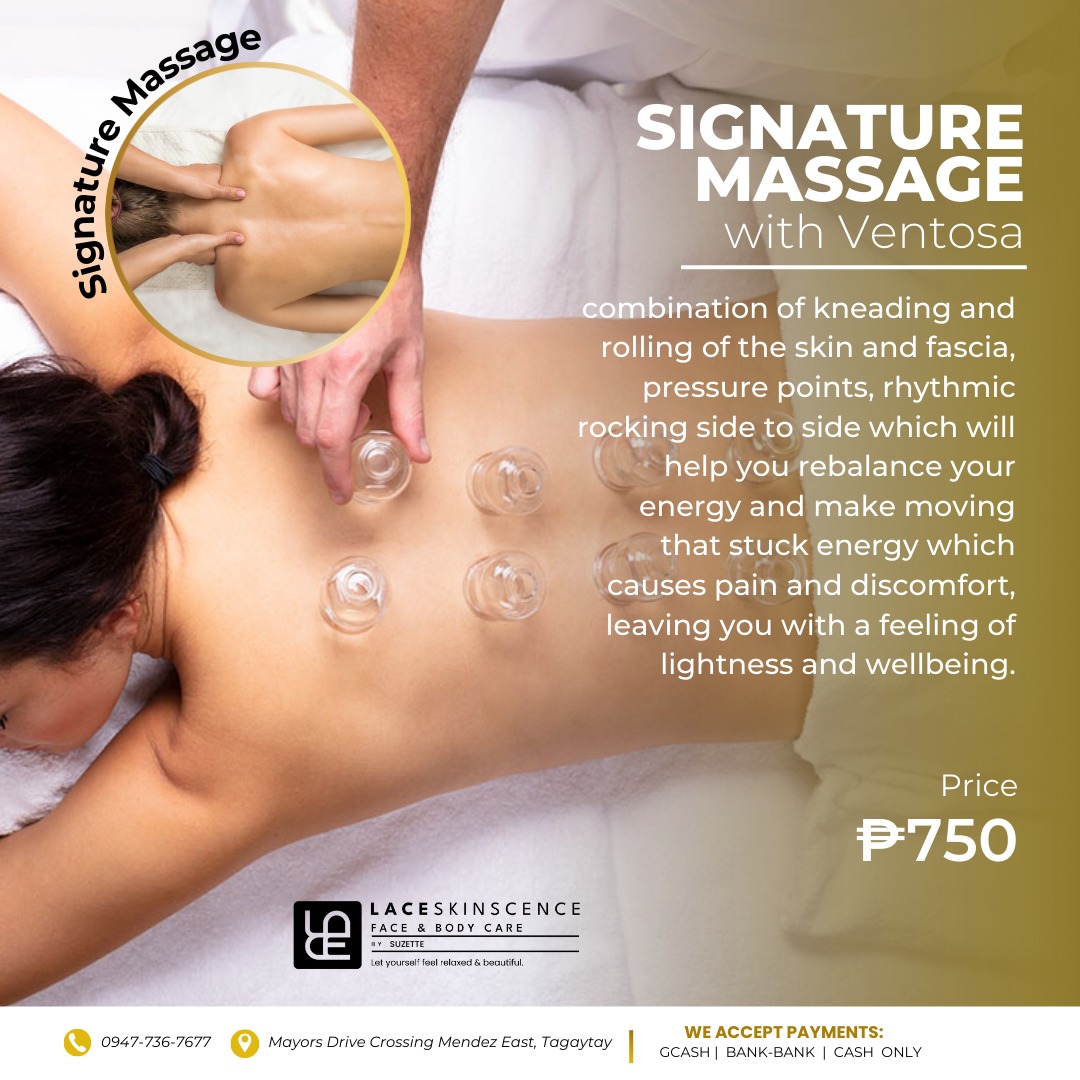 Signature Massage with Ventosa